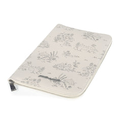Portadocumenti Toile de Jouy Cream