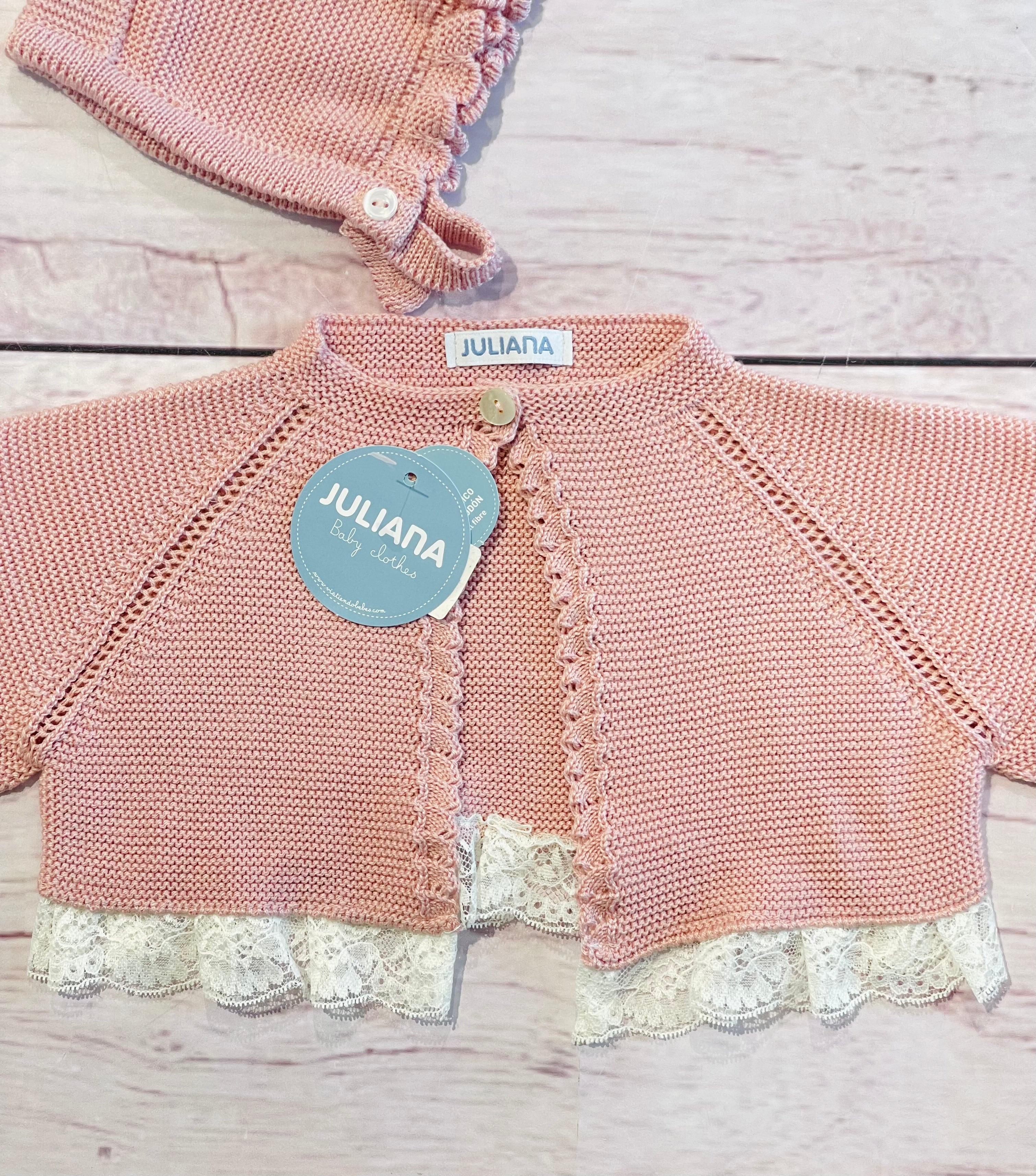 Cardigan in filo J7209