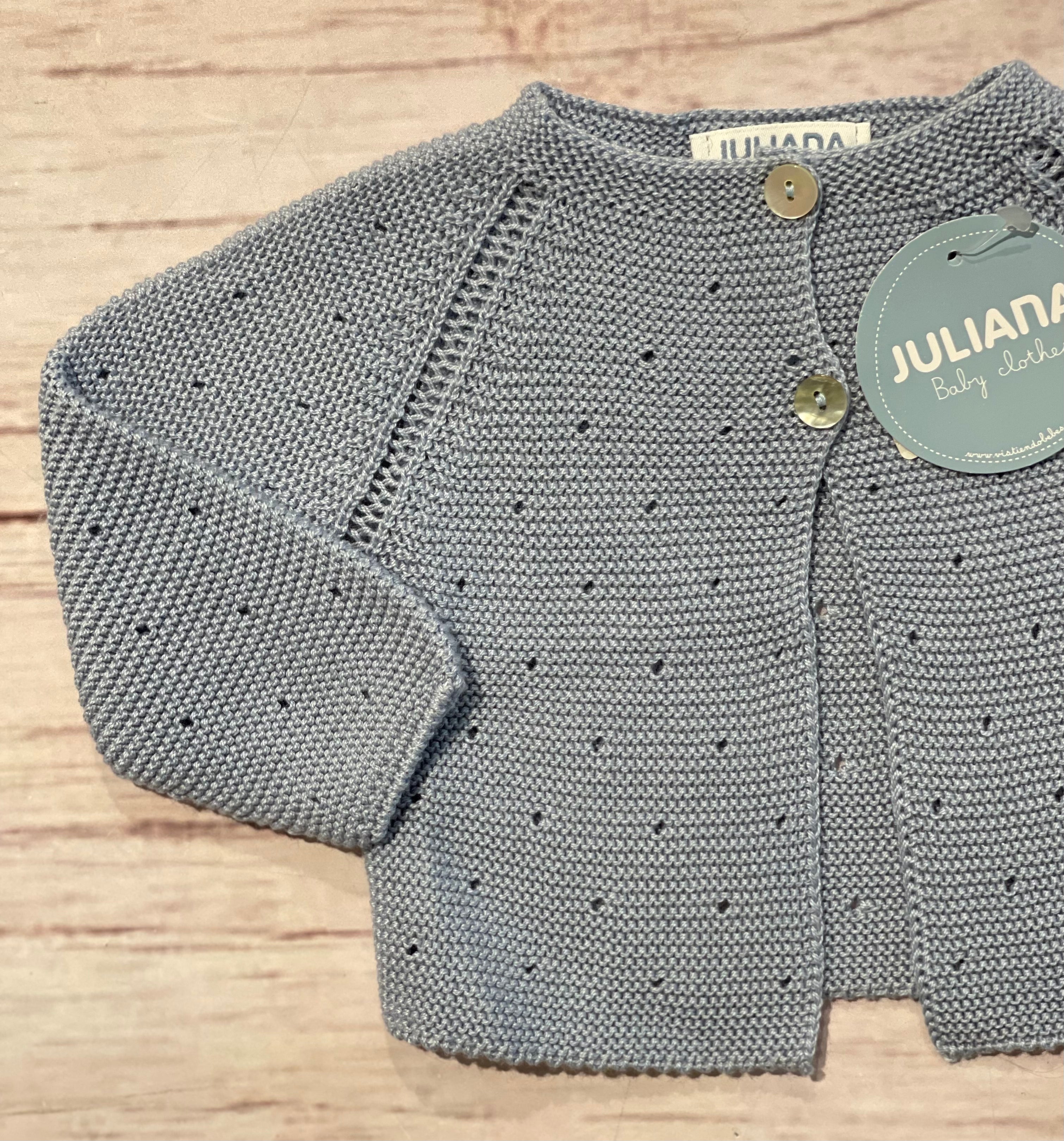 Cardigan in filo J5204
