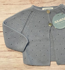 Cardigan in filo J5204