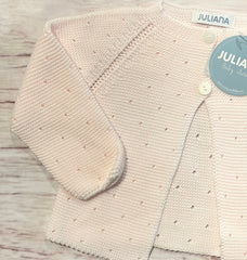 Cardigan in filo J5204