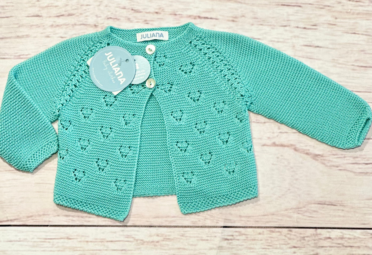 Cardigan in filo J7204