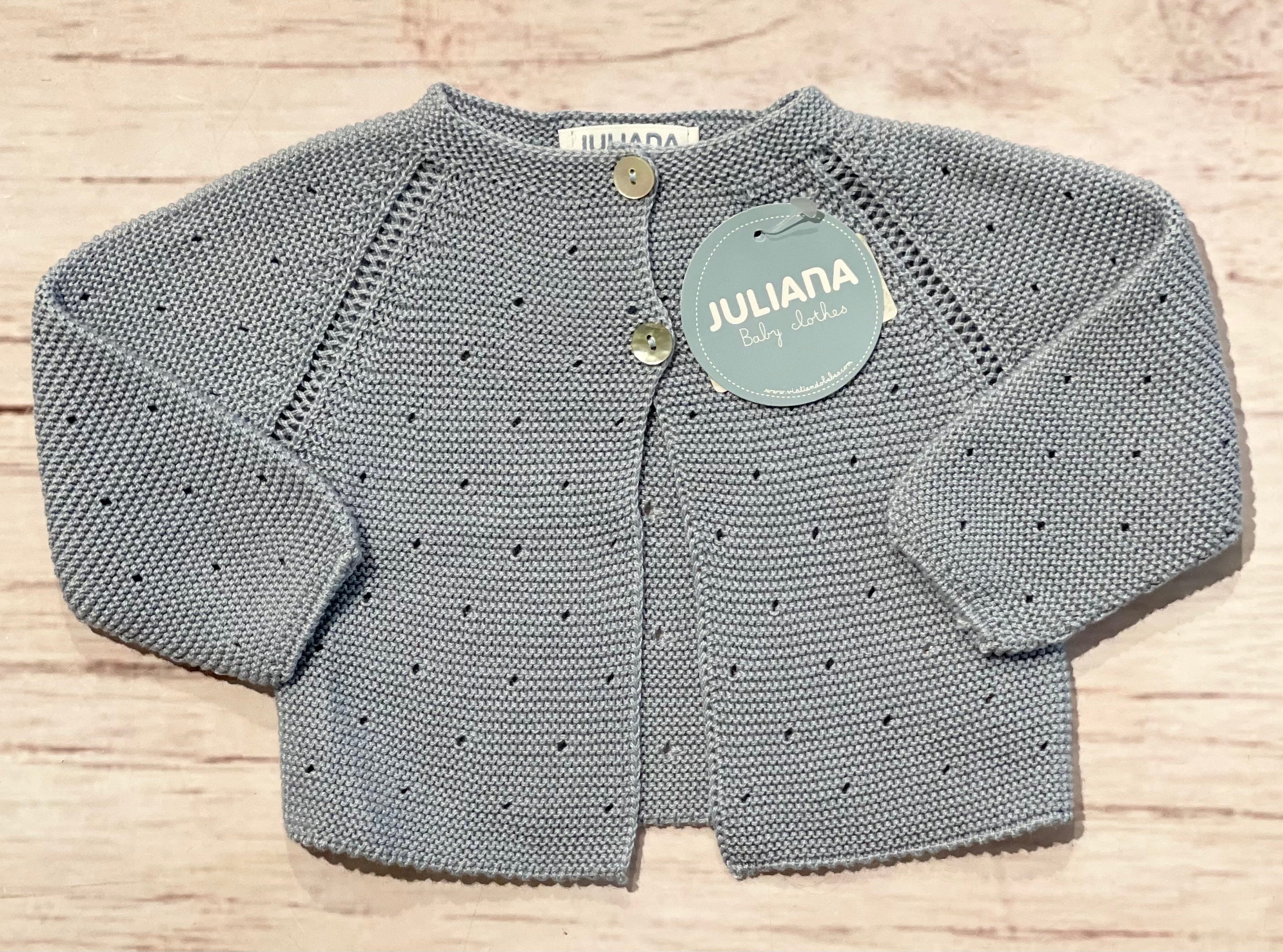 Cardigan in filo J5204